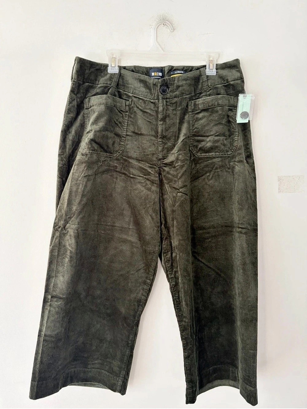 Maeve Anthropologie The Colette Corduroy Wide Leg Crop Pants Plus Size 18W NEW